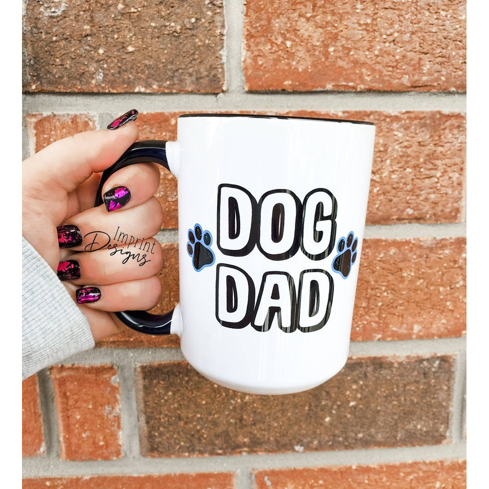 Dog dad, fur baby, Happy Father's Day, Shack Up, Dad Mug,Dishwasher Safe mug - 1.jpg