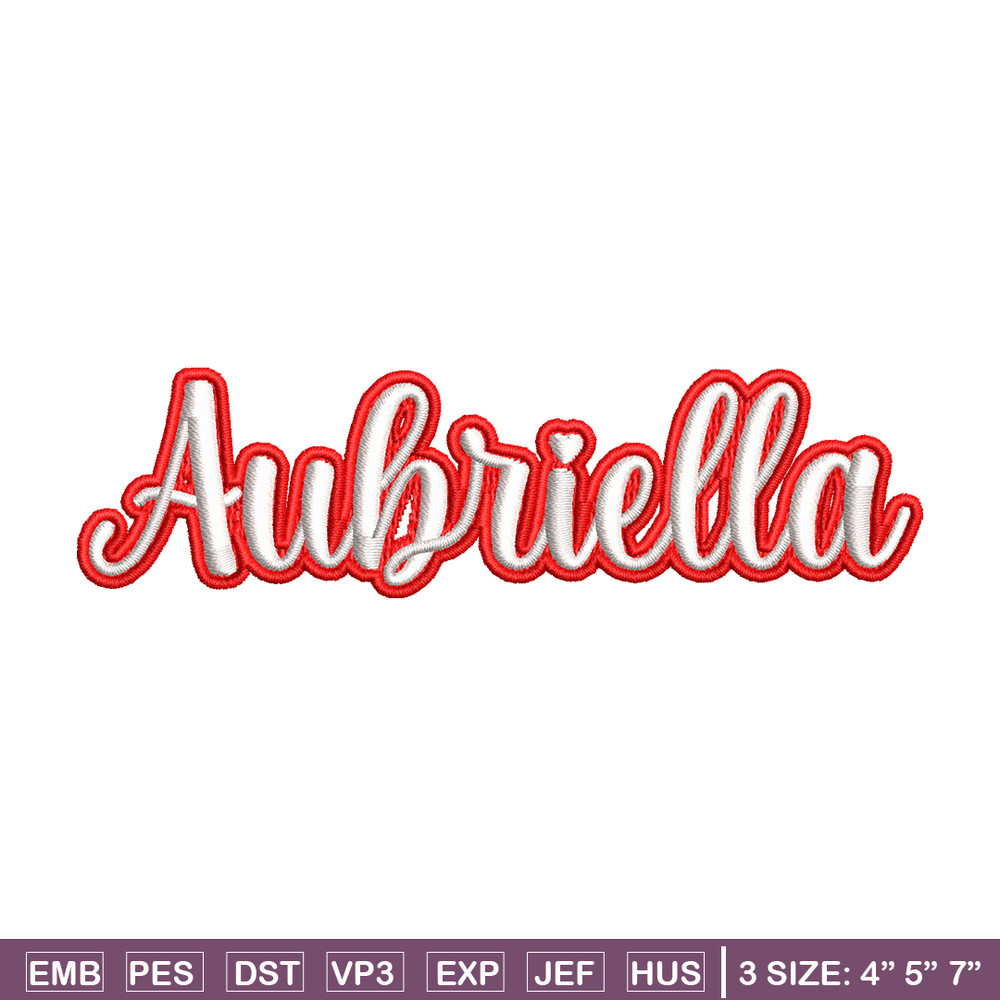 Auhriella embroidery design, Auhriella embroidery, logo design, embroidery file, logo shirt, Digital download..jpg