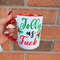 Jolly as fuck, festive, Christmas gag gift, gift for him, Christmas mug, stocking stuffer, Tea mug, Coffee mug, Dishwasher Safe mug - 1.jpg