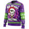 Ha ha ha happy Christmas Joker All Over Print Hoodie 3D Zip Hoodie 3D Ugly Christmas Sweater 3D Fleece Hoodie