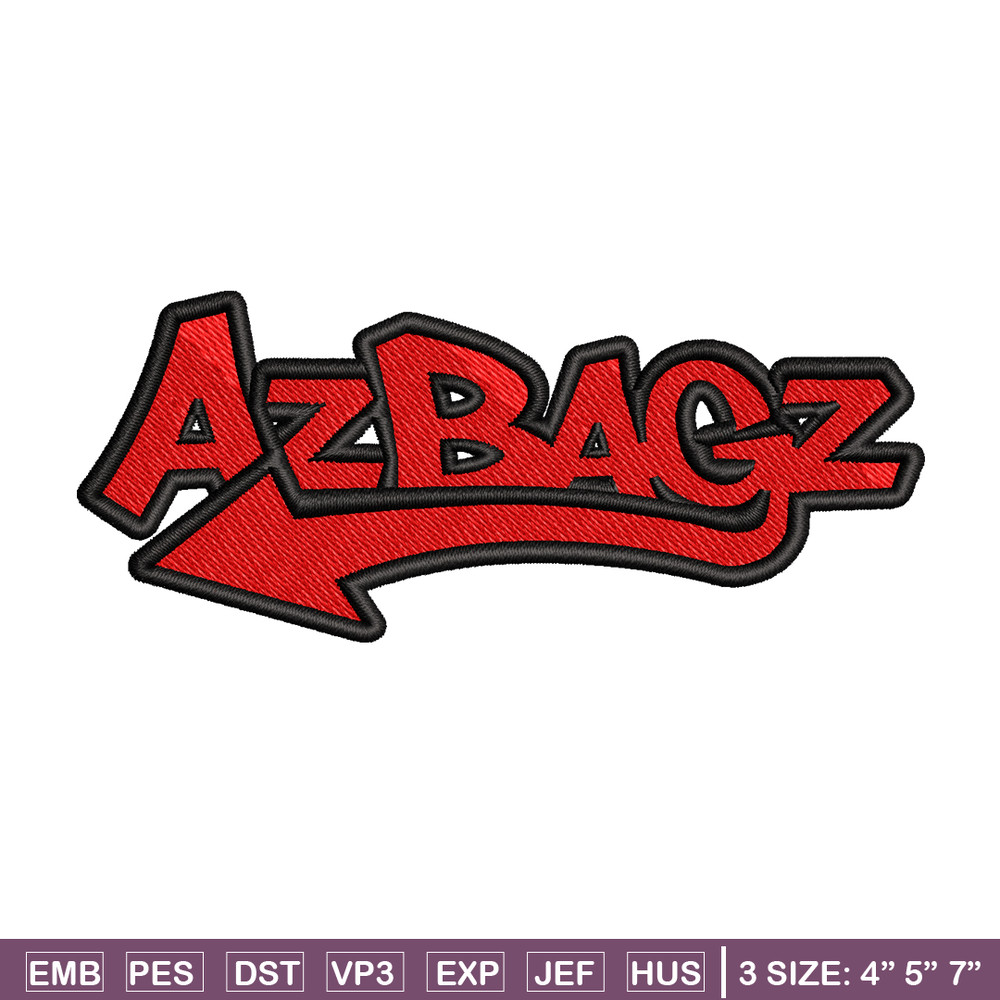 Azbagz logo embroidery design, Azbagz logo embroidery, embroidery file, logo design, logo shirt, Digital download.jpg
