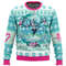 Christmas Symphony Hatsune Miku All Over Print Hoodie 3D Zip Hoodie 3D Ugly Christmas Sweater 3D Fleece Hoodie