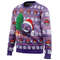 Christmas Gengar Pokemon All Over Print Hoodie 3D Zip Hoodie 3D Ugly Christmas Sweater 3D Fleece Hoodie