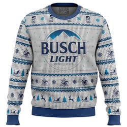 busch light all over print hoodie 3d zip hoodie 3d ugly christmas sweater 3d fleece hoodie