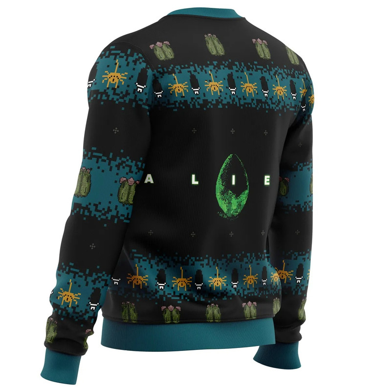 Free Hugs Alien Facehugger All Over Print Hoodie 3D Zip Hoodie 3D Ugly Christmas Sweater 3D Fleece Hoodie