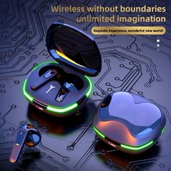 wireless bluetooth headset with mic earbuds noise cancelling stereo bluetooth earphones air pro 60 wireless headphones