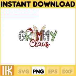 grammy claus png christmas png, grandma claus png, mama claus png, matching family png, santa christmas png