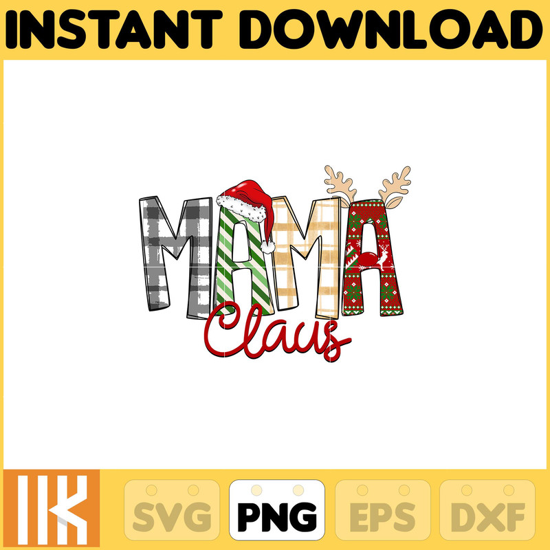 Gigi Claus Christmas Png, Aunt Claus Png, Mama Claus Png, Matching Family Png, Grandma Claus Png, Santa Christmas Png (9).jpg