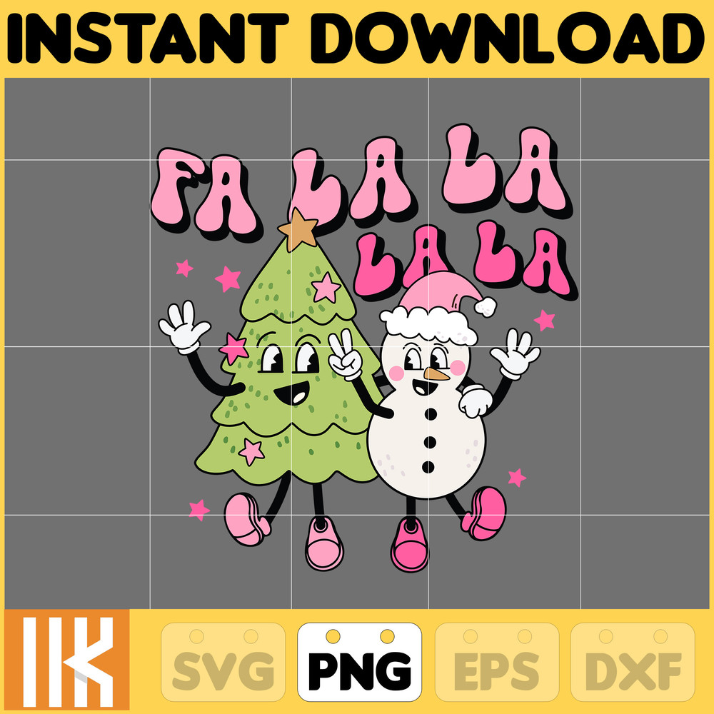 Retro Christmas Png, Pink Christmas Png, Groovy Christmas Png, Christmas, Pink Santa Png, Sublimation Download (2).jpg