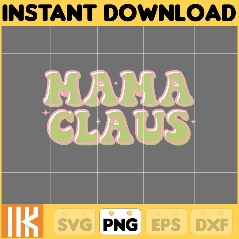 Retro Christmas Png, Pink Christmas Png, Groovy Christmas Png, Christmas, Pink Santa Png, Sublimation Download (8).jpg