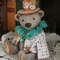 5  Handmade Artist-Collectible Teddy Bear-OOAK-Vintage-Victorian Style-Stuffed-Antique-bears animal-toys bear-plushinnes toy-decor baby-shower toys.jpg