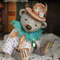 10  Handmade Artist-Collectible Teddy Bear-OOAK-Vintage-Victorian Style-Stuffed-Antique-bears animal-toys bear-plushinnes toy-decor baby-shower toys.jpg