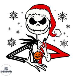 the nightmare before christmas jack pumpkin svg file