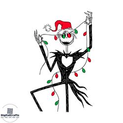 cute jack skellington nightmare before christmas svg file