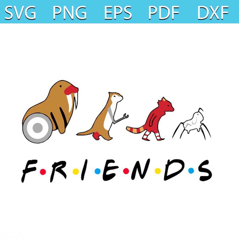 Rocket Raccoon And Friends Marvel Movie 2023 SVG Cutting Files