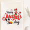 Disney Happy Mothers Day Mickey Minnie PNG