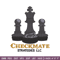 Checkmate Logo embroidery design, Checkmate Logo embroidery, embroidery file, logo design, logo shirt, Digital download.jpg