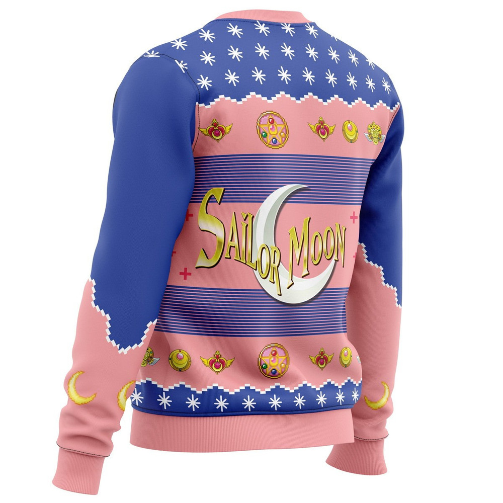 Sailor Moon All Over Print Hoodie 3D Zip Hoodie 3D Ugly Christmas Sweater 3D Fleece Hoodie