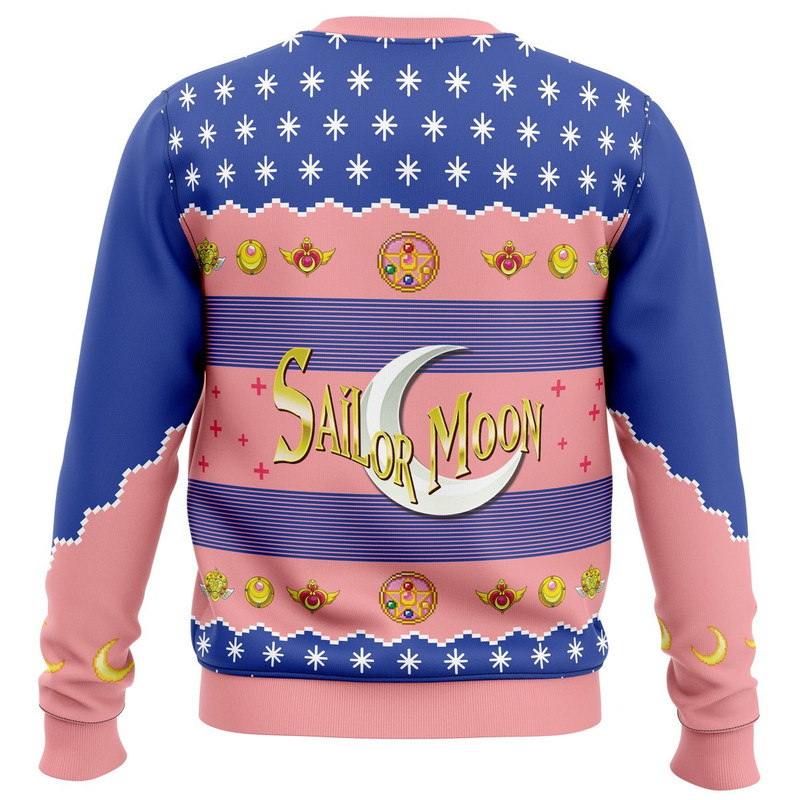 Sailor Moon All Over Print Hoodie 3D Zip Hoodie 3D Ugly Christmas Sweater 3D Fleece Hoodie
