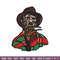 Freddy Krueger Embroidery design, Freddy horror Embroidery, horror design, Embroidery File, Digital download..jpg