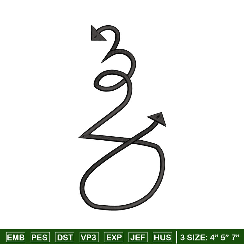 Arrow doodle embroidery design, Arrow doodle embroidery, embroidery file, logo design, logo shirt, Digital download.jpg