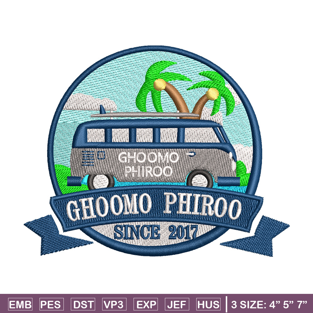 Ghoomo Phiroo embroidery design, Ghoomo Phiroo embroidery, logo design, embroidery file, logo shirt, Digital download..jpg