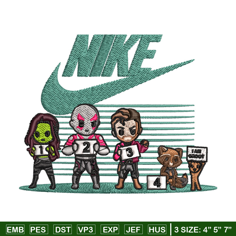 Avengers cartoon Nike Embroidery design, Avengers Embroidery, Nike design, Embroidery file, logo shirt, Instant download.jpg