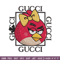 Girl Bird gucci Embroidery design, Angry Birds Embroidery, cartoon design, Embroidery File, logo shirt, Digital download.jpg