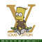 Bart simpson lv Embroidery Design, LV Embroidery, Embroidery File, Logo shirt, Sport Embroidery, Digital download.jpg