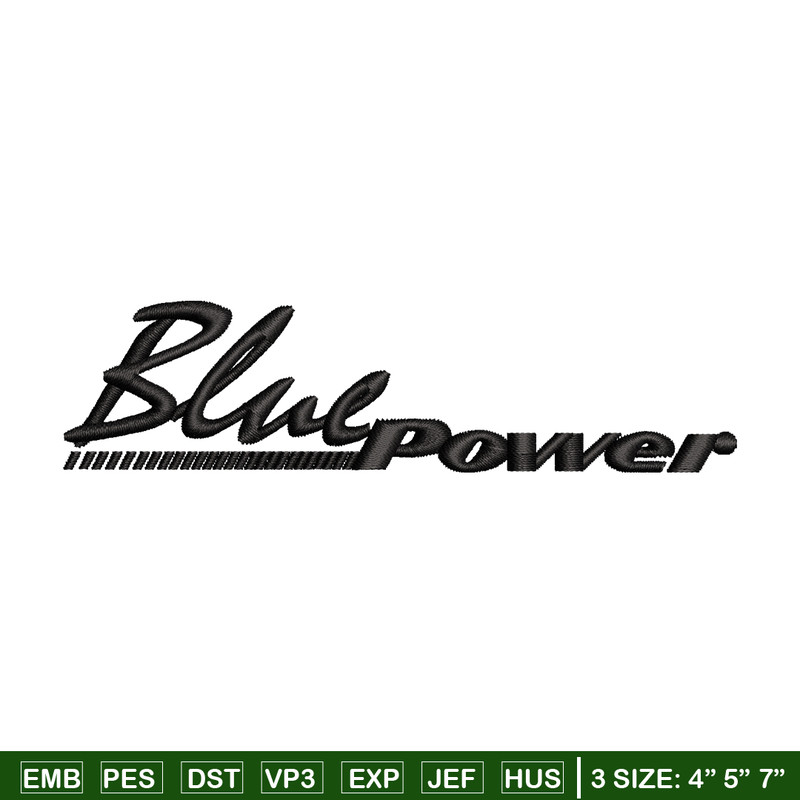 Blue Power embroidery design, Blue Power embroidery, logo design, embroidery file, logo shirt, Digital download..jpg