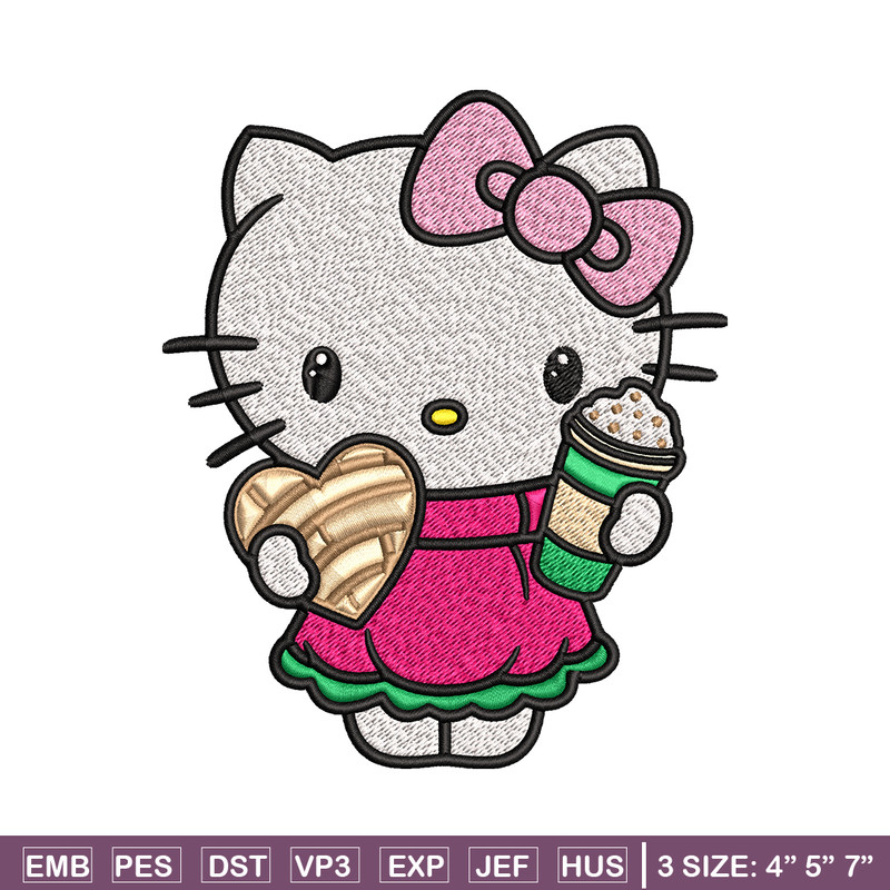 Hallokitty Embroidery design, Hallokitty Embroidery, cartoon design, Embroidery File, cartoon shirt, Digital download..jpg