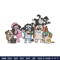 Bluey and Friends Coloring Pages Embroidery, Bluey cartoon Embroidery, Embroidery File, cartoon design, Digital download.jpg