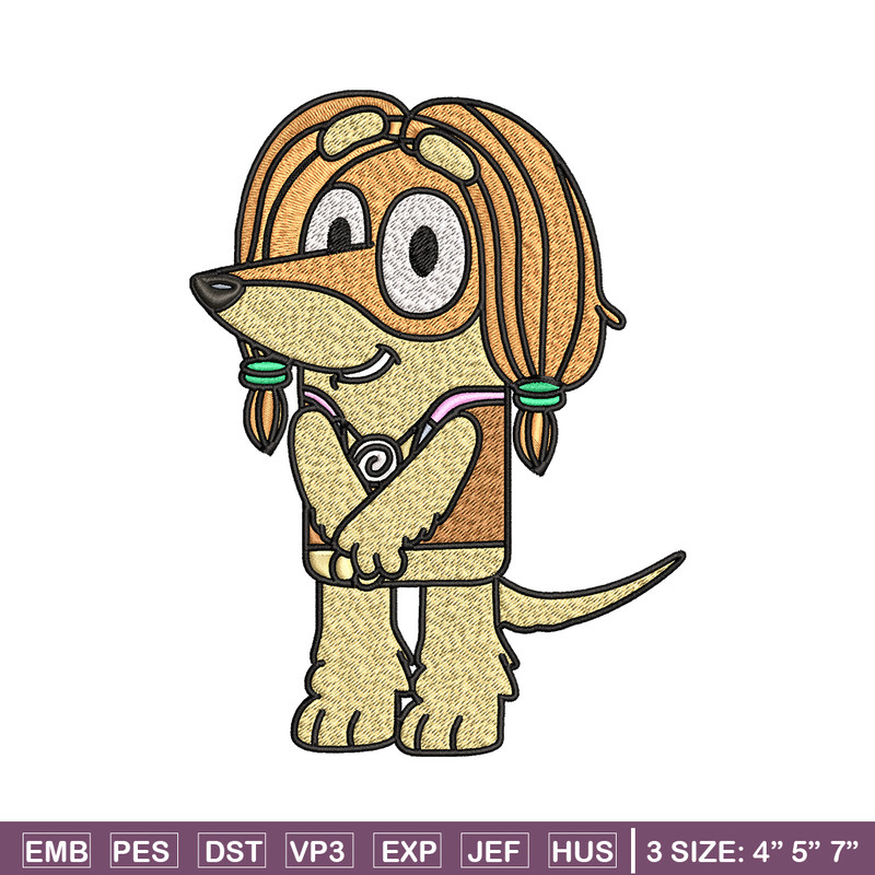 Indy Bluey Embroidery, Bluey cartoon Embroidery, Embroidery File, cartoon design, cartoon shirt, Digital download..jpg