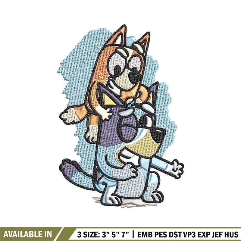 Bandit bingo fun Embroidery Design, Bluey Embroidery, Embroidery File, Brand Embroidery, Logo shirt, Digital download.jpg