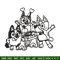 Bluey friends Coloring Pages Embroidery, Bluey Embroidery, Embroidery File, cartoon design, logo shirt, Digital download.jpg