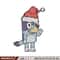 Bluey hat chrismas Embroidery Design, Bluey Embroidery, Embroidery File, Brand Embroidery, Logo shirt, Digital download.jpg