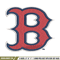 Boston Red Sox Embroidery Design, Logo Embroidery, MLB Embroidery, Embroidery File, Logo shirt, Digital download.jpg