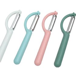 4 ps stainless steel p-type vegetable peeler-versatile tool for fruit, vegetable
