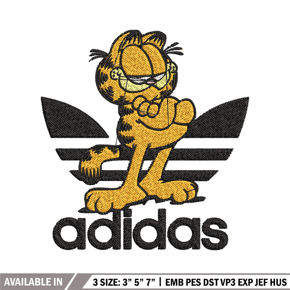 Cartoon cat adidas Embroidery Design, Adidas Embroidery, Brand Embroidery, Embroidery File,Logo shirt,Digital download.jpg