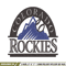 Colorado Rockies logo Embroidery, MLB Embroidery, Sport embroidery, Logo Embroidery, MLB Embroidery design..jpg