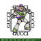 Buzz lightyear Gucci Embroidery design, Buzz lightyear Embroidery, cartoon design, Embroidery File, Digital download..jpg