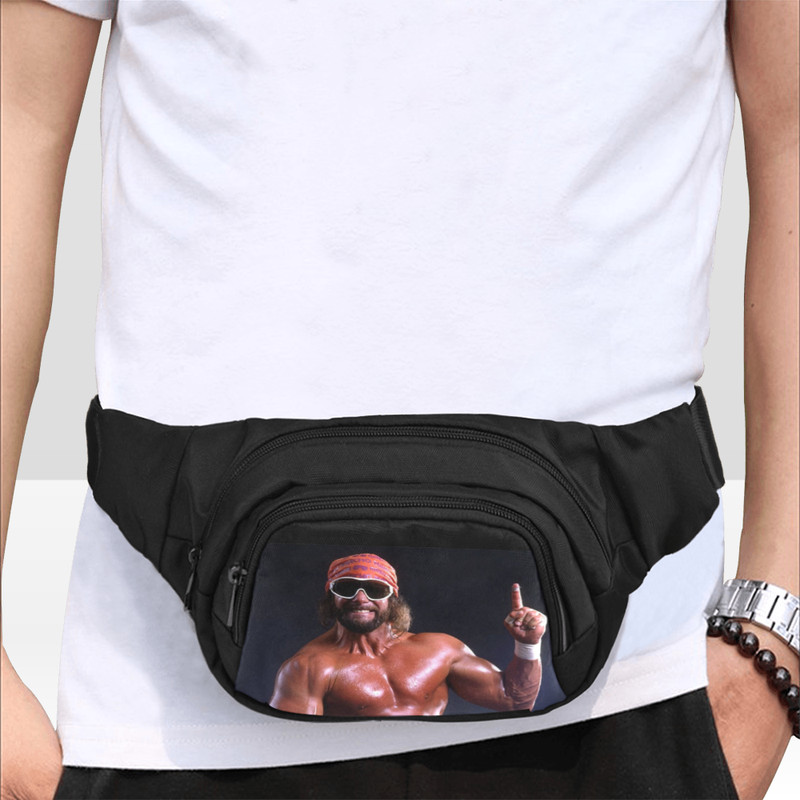Macho Man Fanny Pack, Waist Bag.png