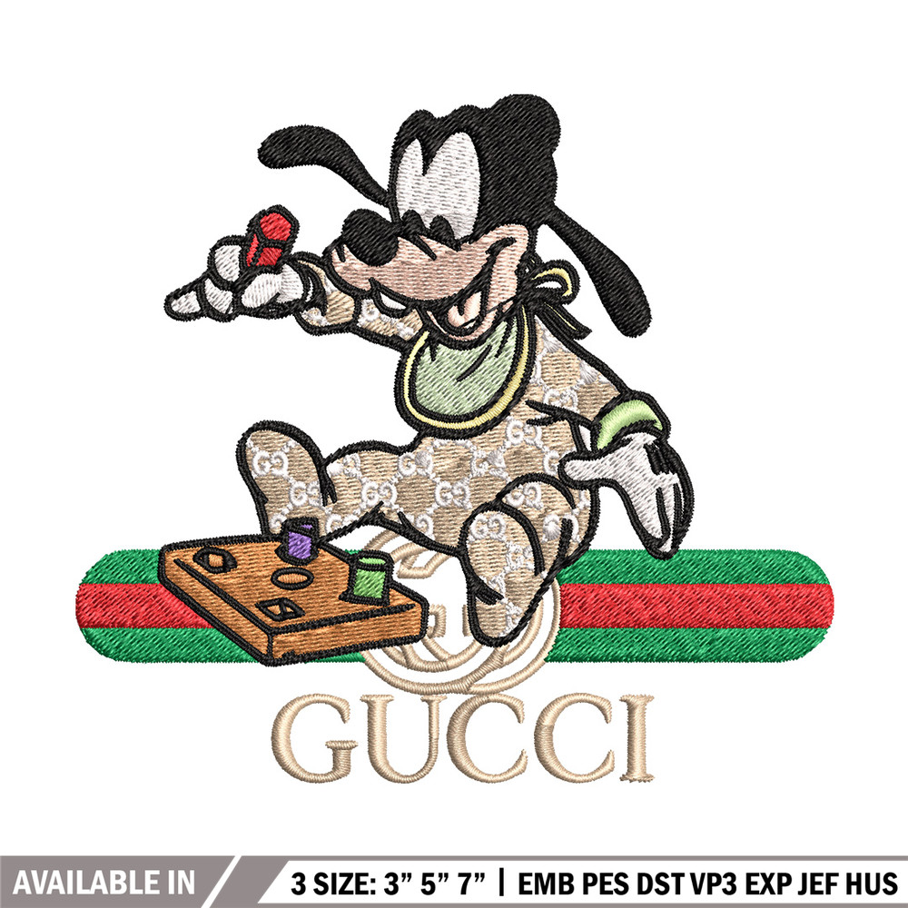 Goofy baby gucci Embroidery Design, Gucci Embroidery, Embroidery File, Logo shirt, Sport Embroidery, Digital download.jpg