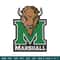 Marshall Thundering Herd embroidery design, Marshall Thundering Herd embroidery, logo Sport embroidery, NCAA embroidery..jpg