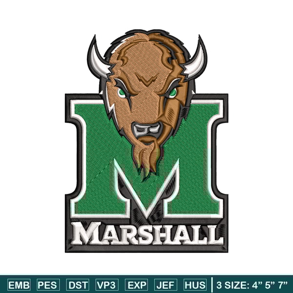 Marshall Thundering Herd embroidery design, Marshall Thundering Herd embroidery, logo Sport embroidery, NCAA embroidery..jpg