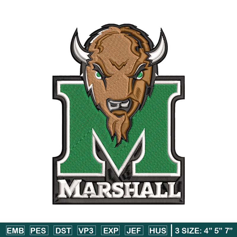 Marshall Thundering Herd embroidery design, Marshall Thundering Herd embroidery, logo Sport embroidery, NCAA embroidery..jpg