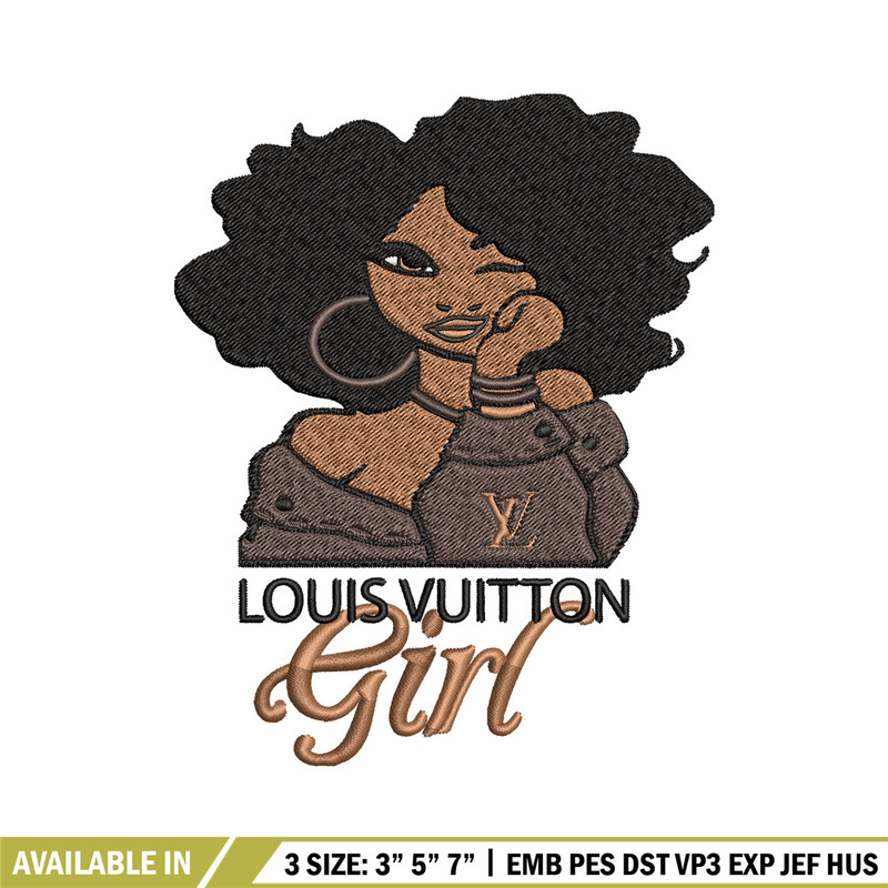 Louis vuitton girl Embroidery Design, Lv Embroidery, Embroidery File, Brand Embroidery, Logo shirt, Digital download.jpg