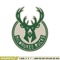 Milwaukee Bucks logo Embroidery, NBA Embroidery, Sport embroidery, Logo Embroidery, NBA Embroidery design.jpg