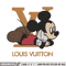 Mickey louis vuitton Embroidery Design, Lv Embroidery, Embroidery File, Brand Embroidery, Logo shirt, Digital download.jpg