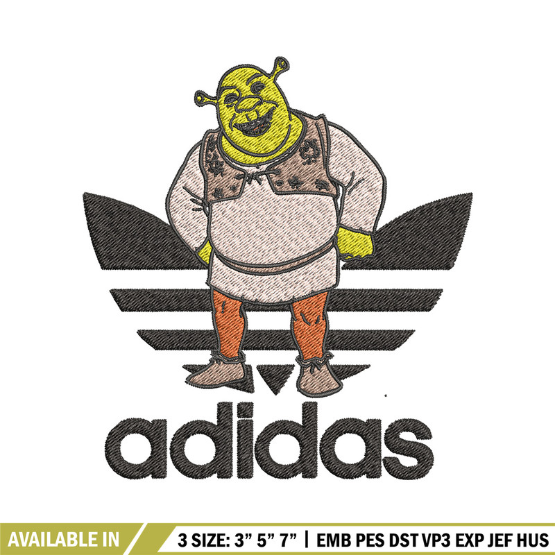 Monster adidas Embroidery Design, Adidas Embroidery, Embroidery File, Brand Embroidery, Logo shirt, Digital download.jpg